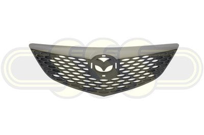Mazda Mazda3 Grille Black Thatcham (09/03-05/06)