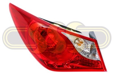 Genuine Hyundai I45 Tail Lamp Left Hand No LED (01/10-On)