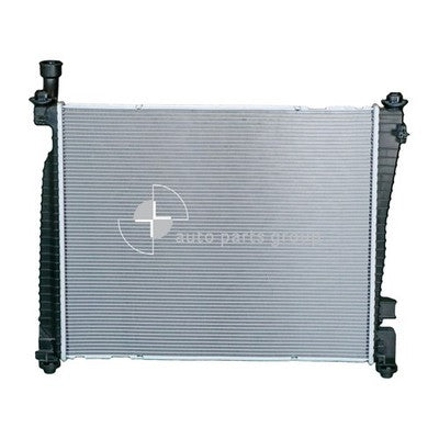 Jeep Grand cherokee WK Radiator Plastic Aluminium 635 x 510 x 26 mm 38 / 38 mm