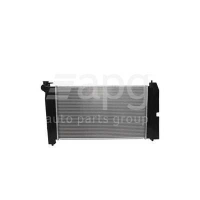 Toyota Corolla ZZE122R/ZZE123R Radiator Plastic Aluminium 600 x 348 x 16 mm : Ma