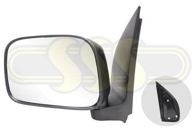 Genuine Nissan / Datsun Navara Ute Door Mirror Left Hand Black (03/08-2015)