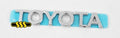 Genuine Toyota Rav4 Badge/Logo *Toyota* On Tail Gate (12/12-10/15)
