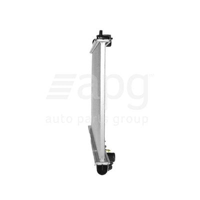 Mitsubishi Lancer CG/CH Radiator Plastic Aluminium 375 x 688 x 16 mm 35 / 35 mm