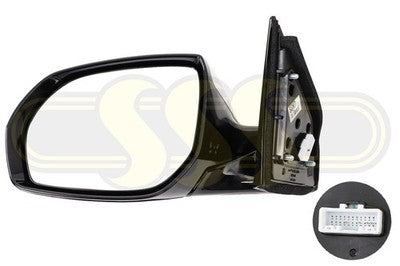 Genuine Hyundai Santa Fe Wagon Door Mirror Left Hand Active 5Pins (05/15-02/18)