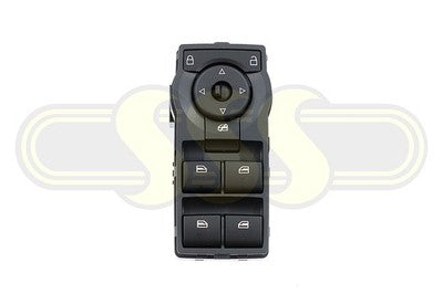 Holden Commodore Switch Window Black 4 Buttons Red Illumination (09/10-05/13)
