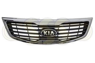 Genuine Kia Sportage Grille Black/Chrome Black/Chrome -1/14, (04/13-10/15)