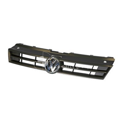 Genuine Volkswagen Polo 6R Grille Black (05/10-02/14)