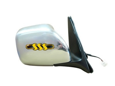 Toyota Landcruiser Door Mirror Right Hand Chrome Electric (05/05-08/07)