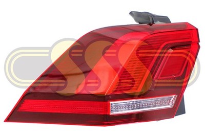 Volkswagen Tiguan Tail Lamp Left Hand Trendline Comfortline (10/15-01/21)