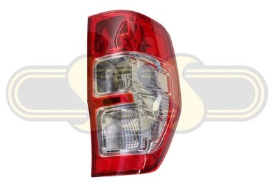 Ford Ranger Ute Tail Lamp Right Hand Chrome Ute TYC Chrome Not For (10/20-03/22)