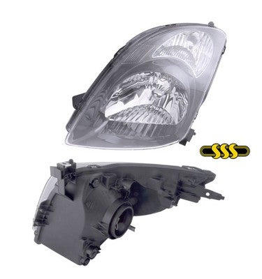 Suzuki Swift Head Lamp Left Hand Black Reflector (05/07-2011)
