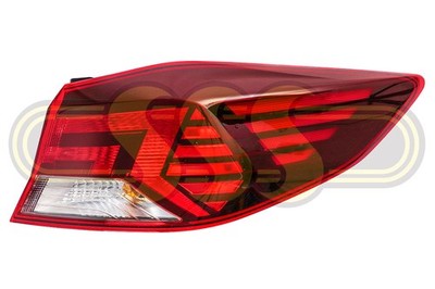 Genuine Hyundai Elantra Tail Lamp Right Hand No LED (09/18-On)