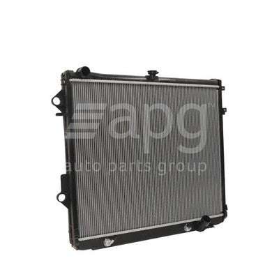 Toyota Landcruiser UZJ200 Radiator Plastic Aluminium 590 x 718 x 48 mm : Man/Aut