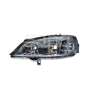 Holden Astra TS Head Lamp LH Halogen Manual Adjust (08/98-10/06)