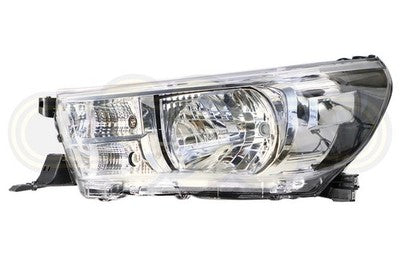 Toyota Hilux 1988-On Head Lamp Left Hand No LED TYC With Motor (12/17-On)