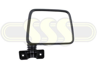 Ford Maverick Door Mirror Right Hand Black Smooth (1988-1993)