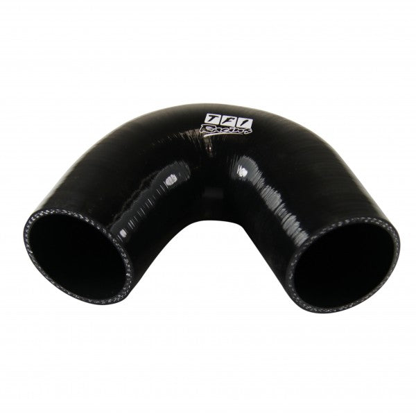 TFI Racing Silicone Hose Black 135 Deg Elbow 76mm (3") ID, 50mm Leg Length