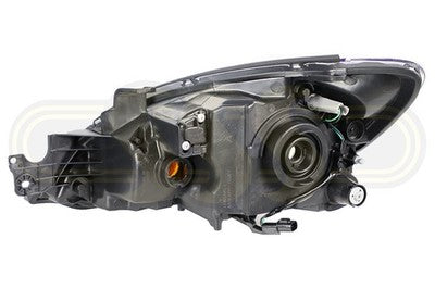 Mitsubishi Lancer Head Lamp Right Hand Black VRX (08/06-12/08)