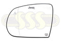 Genuine Jeep Compass Door Mirror Glass Left Hand With Blind Spot (01/17-10/20)