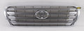 Genuine Toyota Landcruiser Grille Chrome/Silver Chrome/Silver (01/12-08/15)