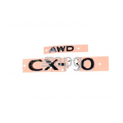 Genuine Mazda CX-30 DM Tail Gate Emblem (11/19-09/21)