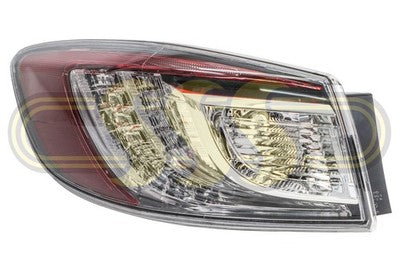 Mazda Mazda3 Tail Lamp Left Hand Sedan With LED (08/11-11/13)