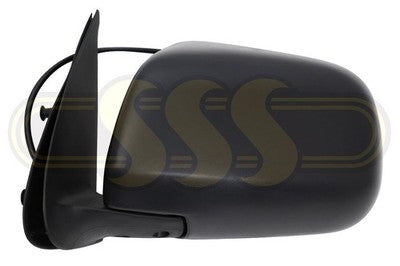 Toyota Hilux 1988-On Door Mirror Left Hand Black Black -6/10 (08/08-04/12)