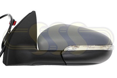 Volkswagen Golf Door Mirror Left Hand With Heater Prime Cover With (12/09-10/13)