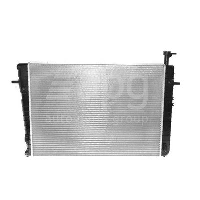 Hyundai Tucson JM/KM Radiator Plastic Aluminium 640 x 458 x 16 mm 35 / 35 mm