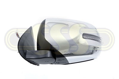 Genuine Mitsubishi Triton Door Mirror Left Hand Chrome Chrome (01/15-10/18)