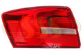 Volkswagen Jetta Tail Lamp Left Hand Tinted Red No LED (07/14-12/17)