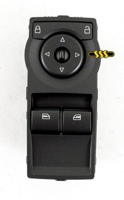 Holden Commodore Switch Window Silver 2 Buttons Green Illumination (09/10-05/13)