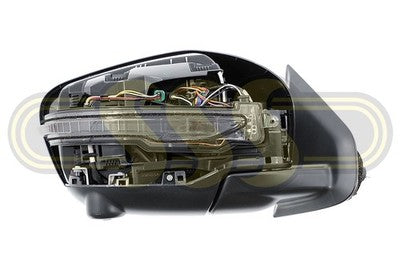 Genuine Nissan / Datsun Navara Ute Door Mirror Body Right Hand With (04/19-On)