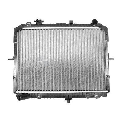 Kia Pregio Radiator Plastic Aluminium 375 x 528 x 32 mm 35 / 35 mm (05/02-01/06)