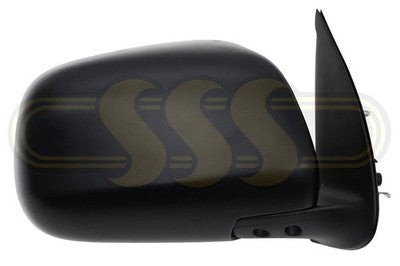Genuine Toyota Hilux 1988-On Door Mirror Left Hand Black Black (08/08-04/12)