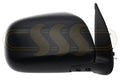 Genuine Toyota Hilux 1988-On Door Mirror Left Hand Black Black (08/08-04/12)