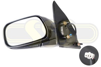 Toyota Camry Door Mirror Left Hand Black Electric (09/00-08/02)