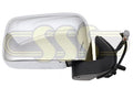 Nissan / Datsun Navara Ute Door Mirror Right Hand Chrome Electric (01/08-2018)