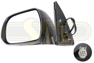Toyota Kluger Door Mirror Left Hand Black Black Assembly Pls Call (05/07-07/10)