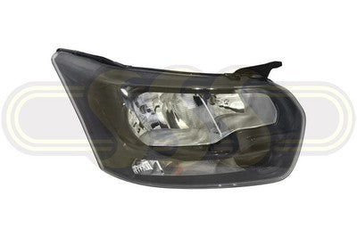 Ford Transit Head Lamp Right Hand Black (01/14-05/19)