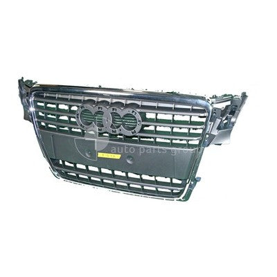 Audi A4 B8 Grille Silver With Mould (05/08-10/11)