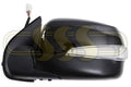 Isuzu Irc Door Mirror Left Hand Black Black 10/07- Electric With (10/06-06/08)
