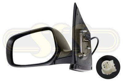 Toyota Yaris Door Mirror Left Hand Electric No Mirror Light Type (08/08-07/16)