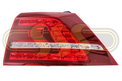 Volkswagen Golf Tail Lamp Right Hand GTI With LED (04/13-03/17)