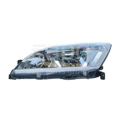 Honda Accord 7th Gen Head Lamp LH Halogen Manual Adjust (08/03-06/06)