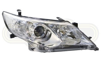 Toyota Camry Head Lamp Right Hand Chrome Reflecto DEPO Chrome (10/11-04/15)