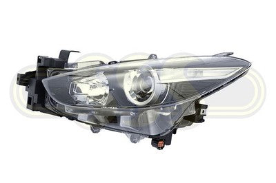Mazda Mazda3 Head Lamp Left Hand No LED No Adaptive Neo, Maxx, (05/16-04/19)