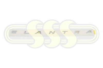 Genuine Hyundai Elantra Badge/Logo *Elantra* On Boot Lid (09/18-On)