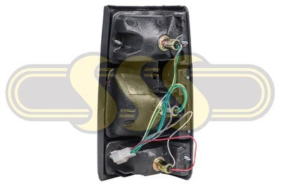 Holden Rodeo Tail Lamp Left Hand Black Ute (11/95-01/97)