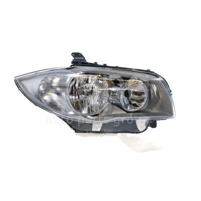 BMW 1 Series E87 Head Lamp RH Halogen Manual Adjust (02/05-03/07)